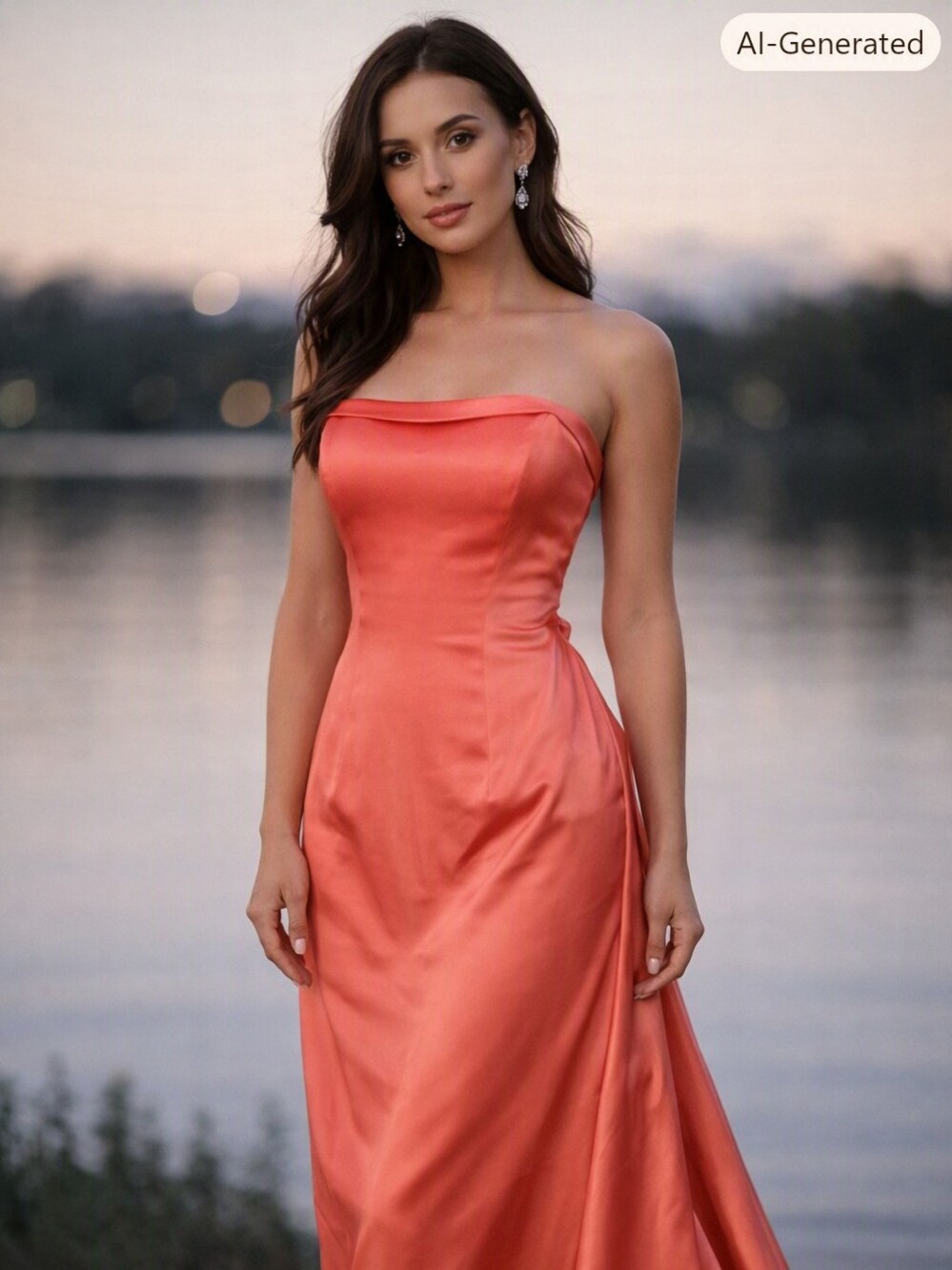 DAVID'S BRIDAL Gown
